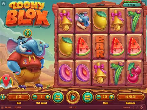 Игровой автомат Loony Blox  играть бесплатно
